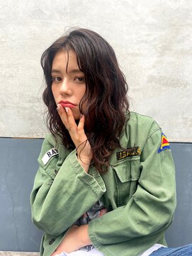 レオニード 表参道(LEONID) ラフウェーブデジタルパーマ