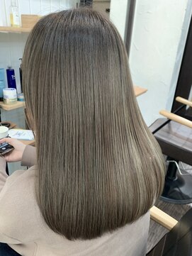 ポー 三軒茶屋(poh) テラコッタ/ミニウルフ/デジタルパーマ/くすみブルー*三軒茶屋駅