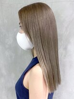 アイティーバイアルバム 下北沢店(IT by ALBUM)&nbsp;寒色ベージュ_ショコラベージュボブルフベビーバング_ba346712