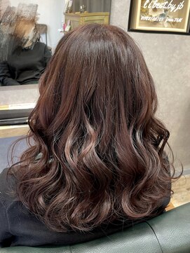 リベストバイジェービー 稲毛(li best. byjb) ピンクブラウン/ボブウルフ/黒髪/ココアベージュ[稲毛/稲毛駅]