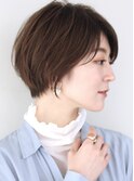 大人可愛い 耳かけショート ショート くびれショート 小顔