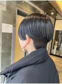 ネイビーハンサムショート