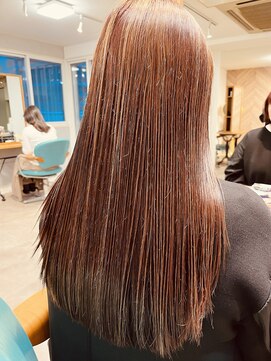 美容室 ダルテ(d'Arte) ピンクハイライトカラー