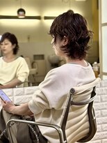 トランクサロンカッパード&nbsp;大人マッシュウルフ＋ニュアンスパーマ＋生コラーゲンTR