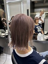 イキ 表参道(iki omotesando)&nbsp;ハッシュカット/フルバング/似合わせカット/ブラウン