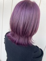 ヘアーサロン リアン 鴻巣店(hair salon Rien)&nbsp;パープル/ダブルカラー