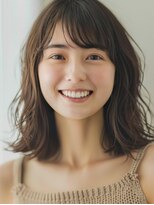 アルトリスト(Altruist Aging×HAIR&SPA)&nbsp;★ダークアッシュ大人ガーリーボブ着物ミディアムレイヤーカット