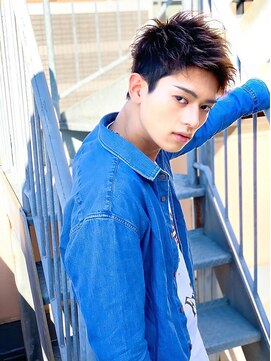 アグ ヘアー アソル  都城東町店(Agu hair athol) 《Agu hair》ワイルドグラデツーブロ刈り上げショート