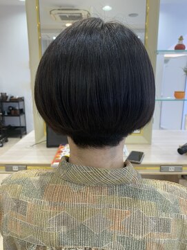 アッシュ 仙川店(Ash) メンズライク 襟足刈り上げ ジェンダーレス ハンサムショート