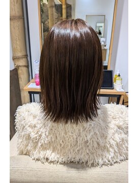 ヘアリゾート粋 リマ 銀座店(lima) 【粋Lima銀座】切りっぱなし大人ボブ