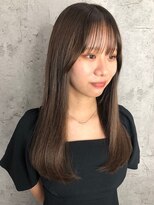 ルーツアイリー 心斎橋(ROOTS IRIE)&nbsp;20代30代40代ストレートミルフィーユカラー寒色系透明感美肌