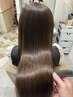 【ご新規様限定♪】小顔Cut＋艶カラー＋最高級手触りカシミヤトリートメント
