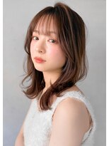 リヤン 表参道(lyann)&nbsp;愛され美髪うるツヤ結べるボブイメチェン艶感薄めバング前髪