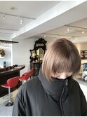 ボブ×ロイヤルベージュ