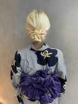 ゼストカロン(ZEST Kalon)&nbsp;浴衣アレンジ/シニヨン