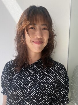 フォークロア 本店(Folk Lore) 夏の雨も湿気も汗もクルクルパーマが解決！まとめ髪にも最適！