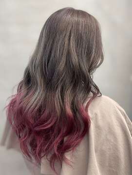 ファイブバイジエクト 堀江(FIVE by The Ect) エンドカラー/モーヴピンク/ローズブラウン