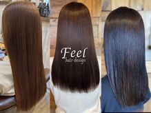 フィール ヘアーデザイン(Feel hair design)の雰囲気(酸性ストレートor縮毛矯正でサラサラ艶髪★)