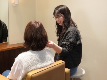 Ciel【シエル】の写真/あなたの「なりたい」に寄り添い提案。最初から最後まで、一人のスタイリストが担当する贅沢な時間。