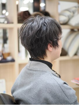 倶楽部ヘアーズ 醍醐本店(HAIR'S) ミセスのおしゃれグレイヘア/くびれショート/パーマ/伏見/醍醐