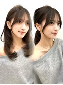 20代30代40代◎レイヤーカットミディアムレイヤーロングレイヤー