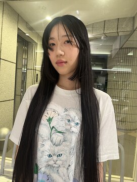 ダブ アオヤマ(DaB AOYAMA) 顔まわりカット姫カットステップカットデザインカット