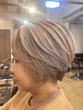 ブリッツ レボ(BLITZ-REVO) バレイヤージュ/髪質改善/白髪ぼかしハイライト/柏駅