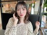 【♯韓国風♯インナーカラー】カット＋カラー+イヤリングカラー＋３stepTR