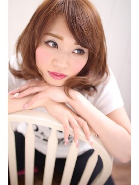 ウィッシュ ヘアー(Wish Hair) 【Wish　Hair】外ハネカールボブ