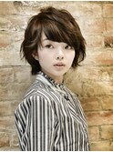 スウィングカール×ショートボブ【ＥＡＲＴＨ長崎浜町店】