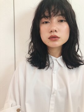 ロマリア 渋谷 渋谷宮益坂(Lomalia) 【Lomalia /渋谷 】ヌーディミディアム2 切りっぱなしボブ