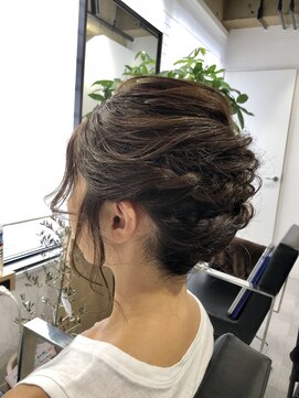 フォーク(FOLK) 恵比寿×YAMATO 外国人風ハイライト_ ヘアセット