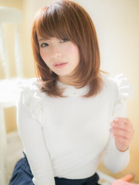 モッズ ヘア 福岡姪浜店(mod's hair) *mod's姪浜*…エアリーニュアンス小顔ワンカールセミディd
