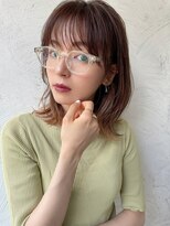 ロイジー(roijir) 【roijir】表参道　ナチュラル外ハネ×ベージュカラー