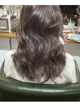 ホロホロヘアー(Hair) アッシュピンク