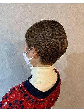 シアン(CYAN) #ショートカット#マッシュショート#癖