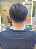メンズカットバックスタイル刈り上げ