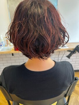 ロカ バイ ティアトロ ヘア サロン(ROCA by teatro hair salon) ショートボブ×パーマ