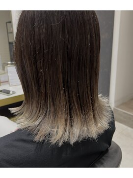 アース 春日部店(HAIR&MAKE EARTH) グレージュグラデーションカラー