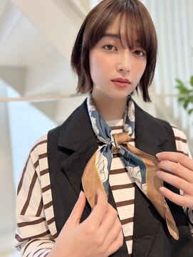 コート 表参道(Cote) ☆ヘルシースタイルショコラアッシュ艶髪ふんわりカールボブ