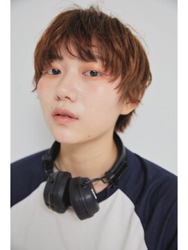 スミカ バイ マージ(Sumika. by merge) 《東住吉区/個室サロン》マッシュショート×オレンジブラウン