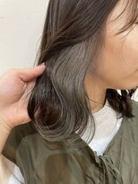 フリーズ 川西店(Freez)&nbsp;イヤリングカラー/インナーカラー/グレージュ/ミディアムボブ