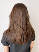 アルバム 渋谷パルコ(ALBUM)&nbsp;オリーブグレージュレイヤーカット_グレージュカラー_ba415351