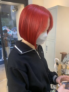 フラム 渋谷(flamme) *クリアレッド*