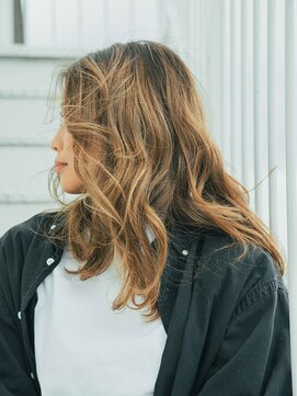 エクファ ヘア リゾート 大津 瀬田店(ex-fa hair resort) 【瀬田◆エクファヘアリゾート】ブロンドバレイヤージュ