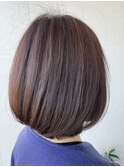 30代40代50代60代内巻きワンカールショート・ボブ