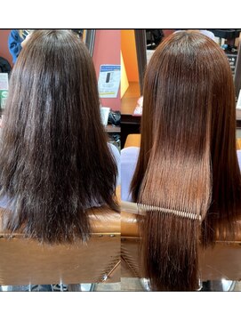 ボアップ(boappu) #髪質改善#エアーストレート#縮毛矯正