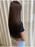 ツヤ感ロングヘア　　原明日香