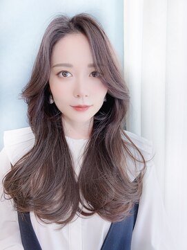 ボヌール 銀座並木通り店(Bonheur) ［stylist芹原］大人かわいい韓国風くびれヘア