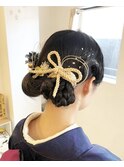 晴れの日のヘアセット